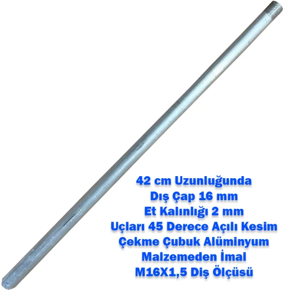 Aluminum Siphon for Portable Fire Extinguishers Fit for 2 Kg and 6 Kg