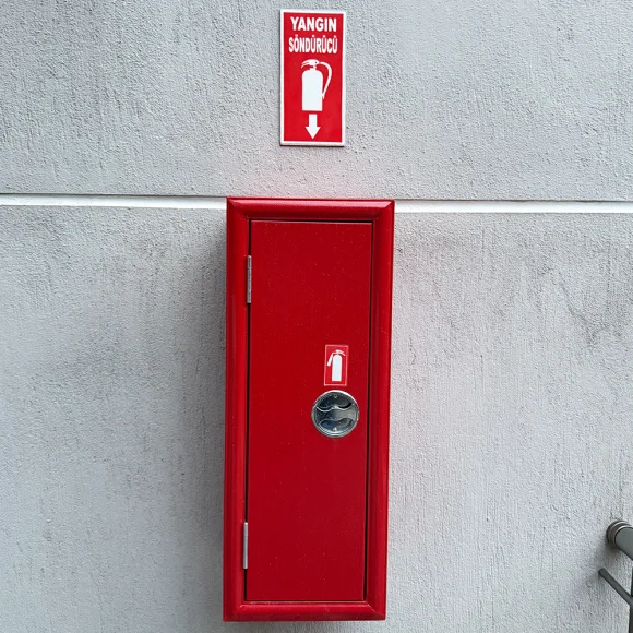 Cabinet for Portable Fire Extinguishers