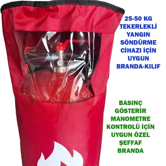 25-50 KG Yangın TÜPÜ-YANGIN Söndürme Cihazı İÇİN Uygun BRANDA-KILIF