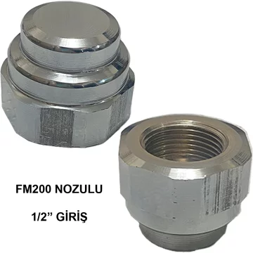 FM200 Söndürme Sistemi İçin Uygun Nozul Başlığı 1/2" Girişli